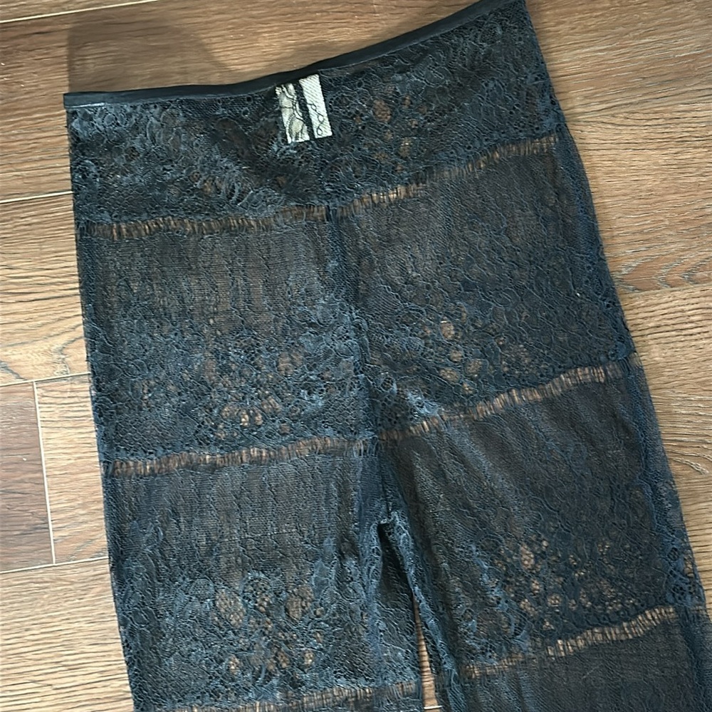 Tt Black Long Lace Biker Short 3 - Picture 8 of 11